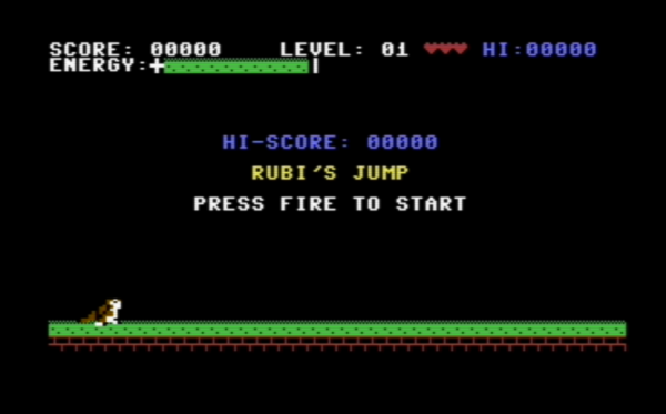 Rubi's Jump by Cristian Cubillos for Commodore 64