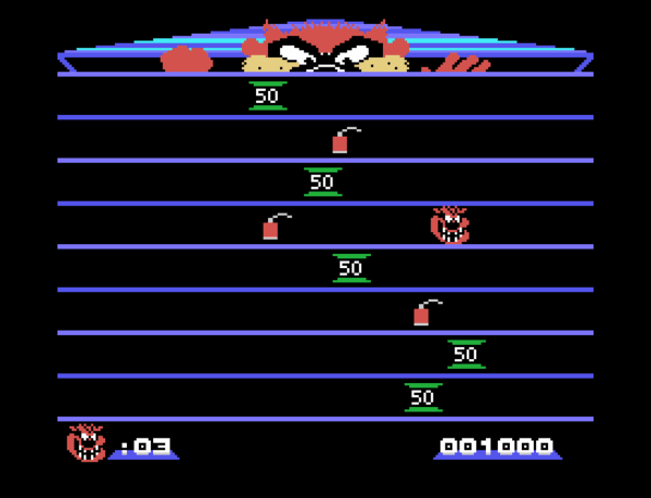 TAZ by Electric Dreams for ColecoVision
