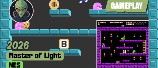 Video: Master of Light (NES) (2026) BrewOtaku Quick Gameplay