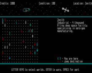 Athena Station by Don Bisdorf for MS-DOS