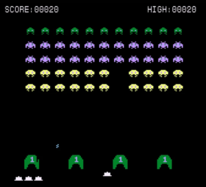 Claude Invaders by Gimmee99 for Atari XL/XE
