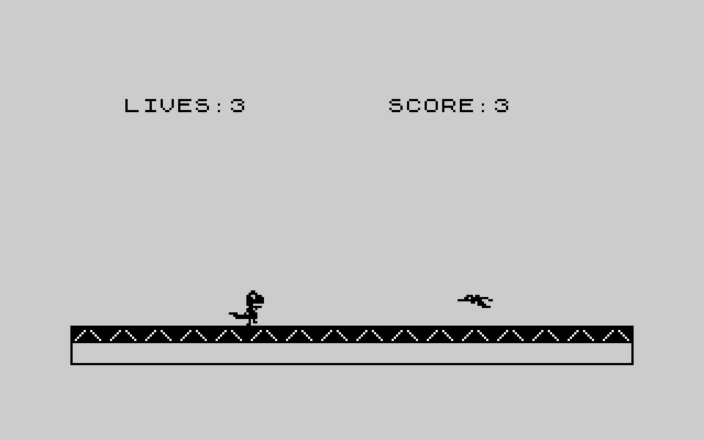 Dino Jump (ZX Spectrum Game) - News - Sinclair ZX Spectrum