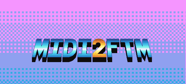 Midi2Ftm Midi Convertor for Famitracker Format (NES misc)
