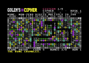 Golem'S Cipher by j5_2026 for Commodore 64