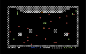 Iowa Jack and the Temple of Gloom by Ricky Derocher for Commodore 64