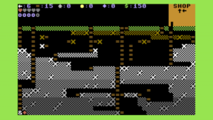 Minecave by chaozz for Commodore 64