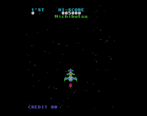 Moon Cresta by Amiten Games for Amiga OCS