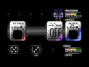 PETSCII Dungeons & Droids by Ko-Ko (Kornel Kolma) for Plus/4