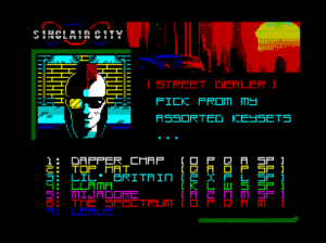 S1NCLA1R C1TY by IADVD & Javier Fopiani for ZX Spectrum