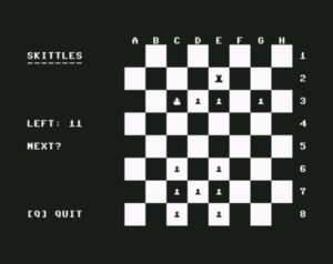 Skittles by nikos-vr for Commodore 64