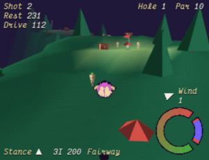 Tewi Golfs Off A Mountain And Dies 64 by tboddy for Nintendo 64