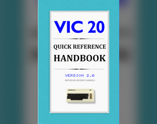 VIC 20 Quick Reference Handbook (VIC-20 misc)