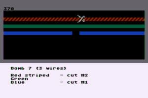 Bomb Squad by Noah Burney for Atari XL/XE