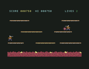 Bouncy Birds by MilaSoft for Commodore 64