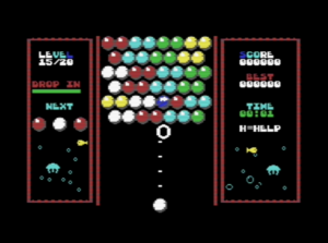Bubble Pop: The Sea by J5 for Commodore 64