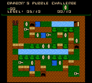 Dragon's Puzzle Challenge by BMO Studios for Nintendo Entertainment System