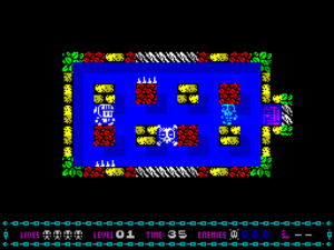 Escape from the Twilight Castle by Miguetelo for ZX Spectrum