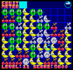 Fruity Pals' Revenge by Infinite State Games for NeoGeo Pocket Color