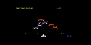Galaga by MilaSoft for VIC-20
