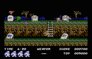 Ghosts'N Goblins (Arcade Version) by TCFS, Csabo & Team for Plus/4