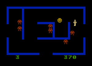 Intruder Alert! by Victor Parada for Atari XL/XE