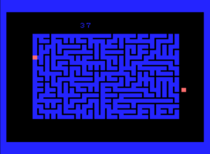 Maze 80 by Keith Erickson for MSX