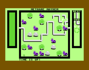 Methane Mayhem by Steviesaurus Dev for Commodore 64