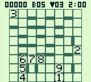 Nineline by drduff for Game Boy