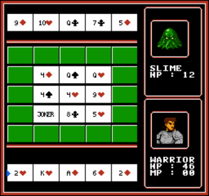 Poker Dungeon by zlade for Nintendo Entertainment System