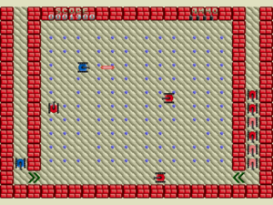 Red Tanks by abadede919302 for Sega Genesis