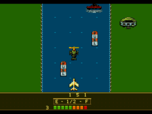 River Raid 2600 by SirVH for Sega Genesis