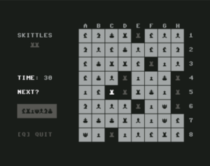 Skittles II by nikos-vr for Commodore 64