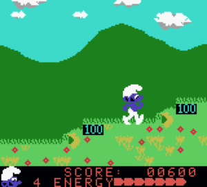 Smurf: Rescue In Gargamel's Castle by Rajcsányi László for Game Boy Color