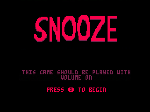 Snooze (PICO-8 Game)
