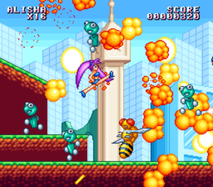 Alisha's Adventure by Aaendi for Super Nintendo Entertainment System
