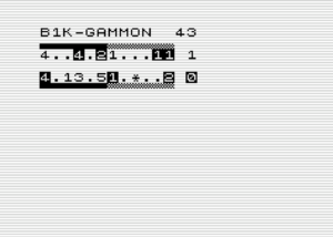 B1K-Gammon by Dr Beep (zx81coder) for ZX Spectrum