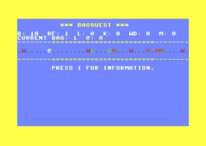 BagQuest by Vidak for Commodore 64