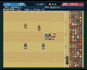 Breakline Rugby 5 by Youen Chene for Amiga AGA