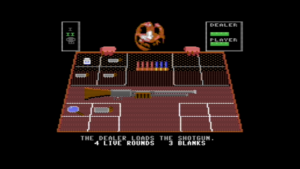 Buckshot Roulette by Ko-Ko (Kornel Kolma) for Commodore 64