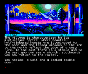 The Curse Of Rabenstein by Stefan Vogt for Sinclair QL