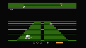 Cyber Run: Neon Drive by K.R.A.Z. Productions for Atari 2600