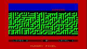 Hungry Pixel by Animated ALex for ZX Spectrum