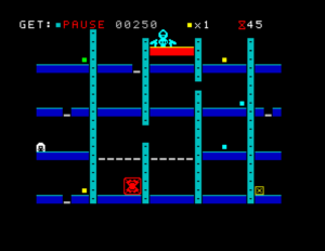 Ladder Madness by Path0 Gaming for ZX Spectrum