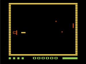Laser Pong by Marc Vittorini for Atari 2600