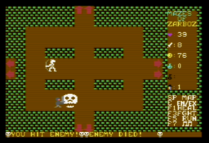 Mazes Of Zarboz by D0mus for Commodore 64