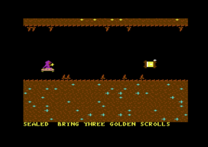 Nyx & The Scrolls by J5 for Commodore 64