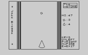 The Stone by Animated ALex for ZX Spectrum