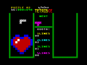Tetris Championship Edition by theshich for ZX Spectrum