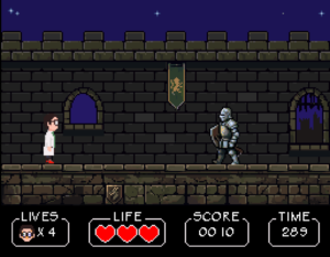 Timmy Time Adventure by Warrior (Warcom Software) for MS-DOS