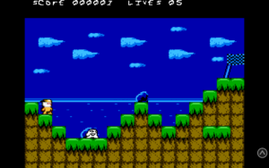 Amber's Super Adventure by DobyGames for Nintendo Entertainment System